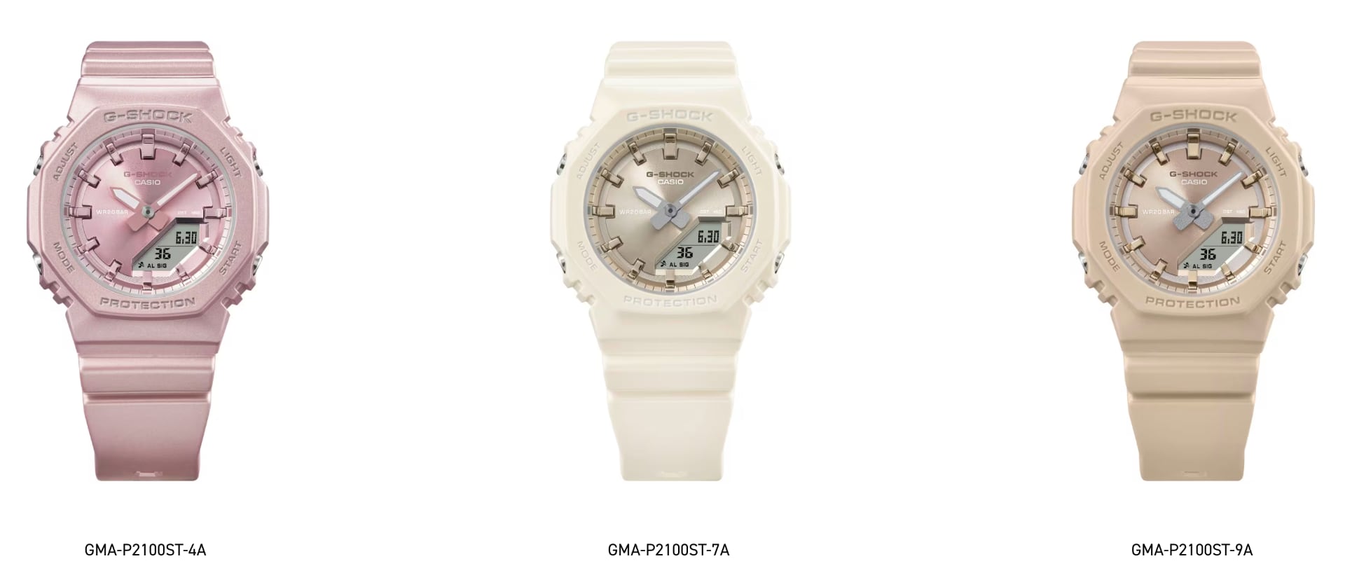 Linea moderna di orologi G-SHOCK