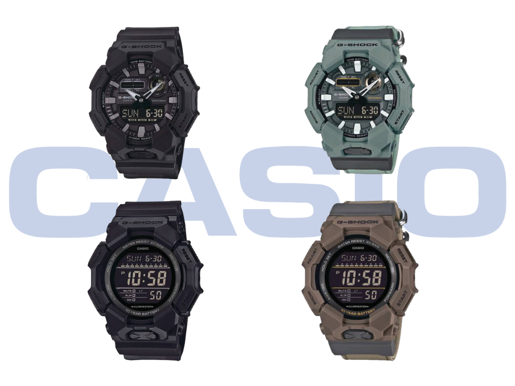 Modelli Casio apparsi nella fuga di notizie