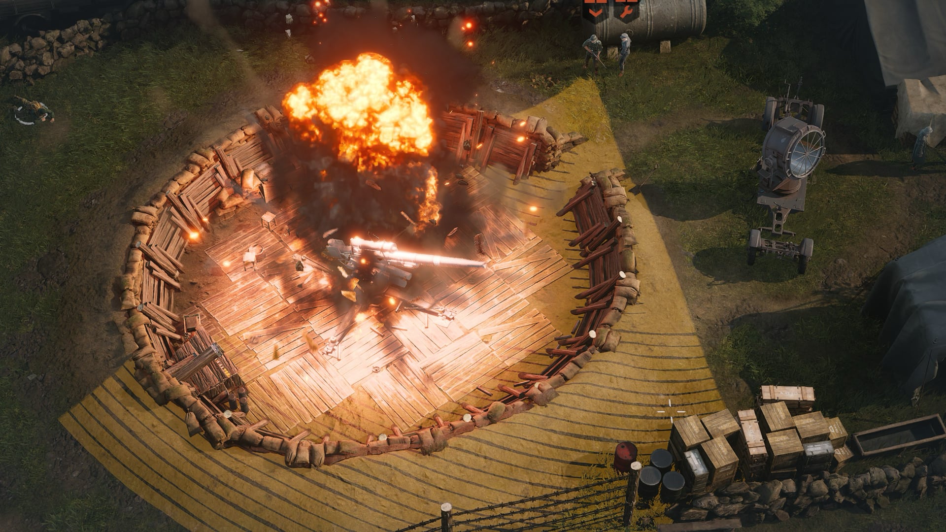 Una scena del gioco Commandos: Origins