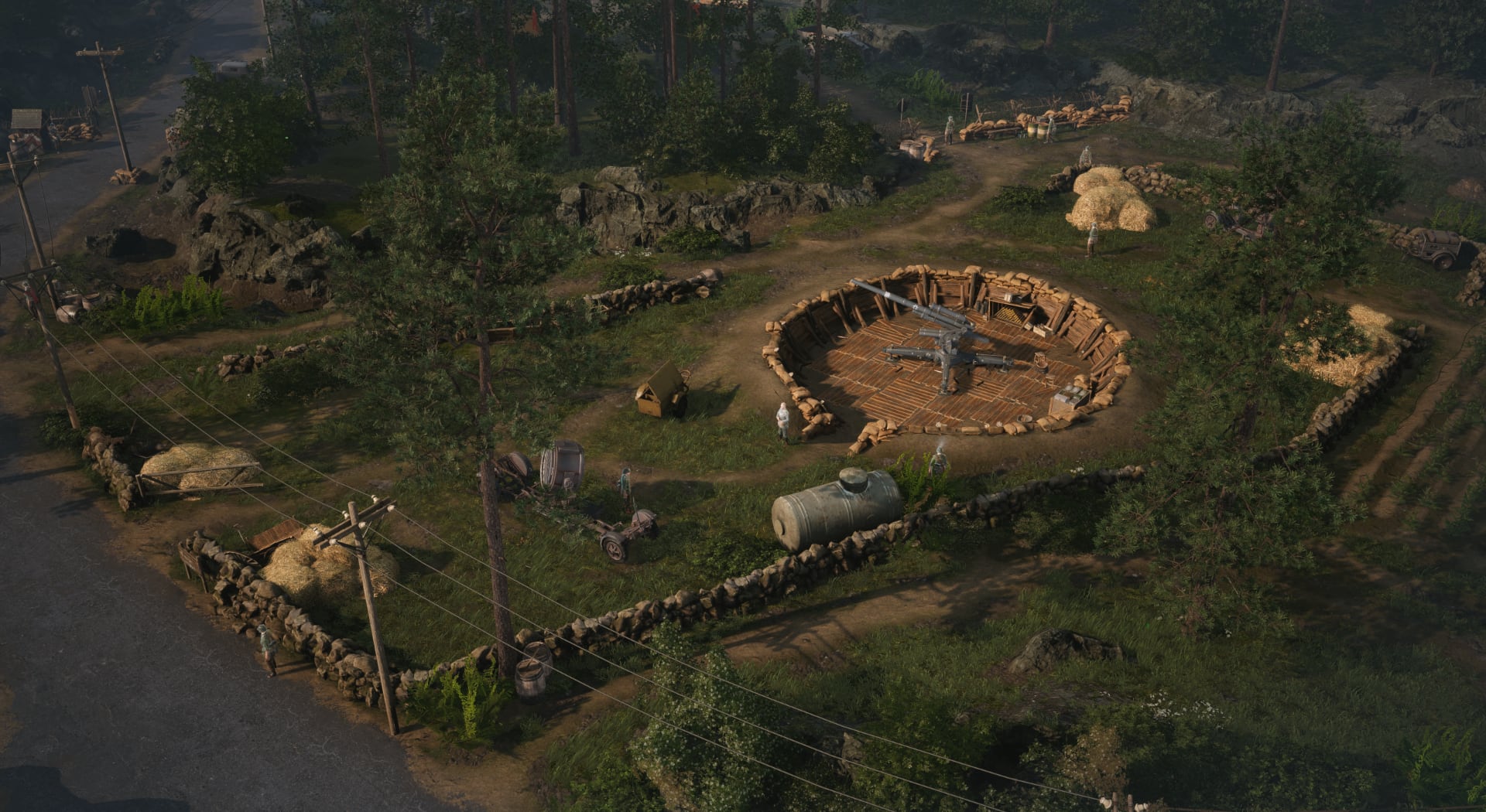 Una scena del gioco Commandos: Origins