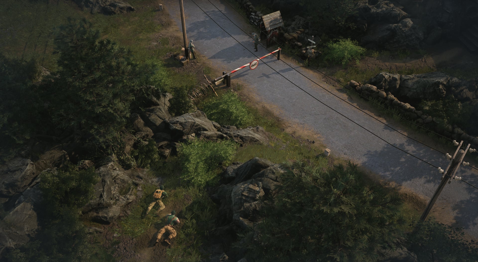 Una scena del gioco Commandos: Origins