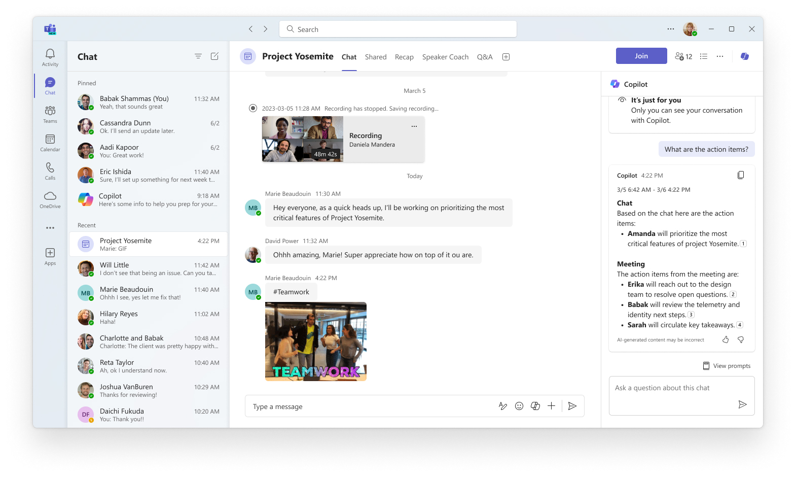 Microsoft Teams diventa più intelligente con le funzionalità AI migliorate di Copilot-2 Microsoft Teams diventa più intelligente con le funzionalità AI migliorate di Copilot-2
