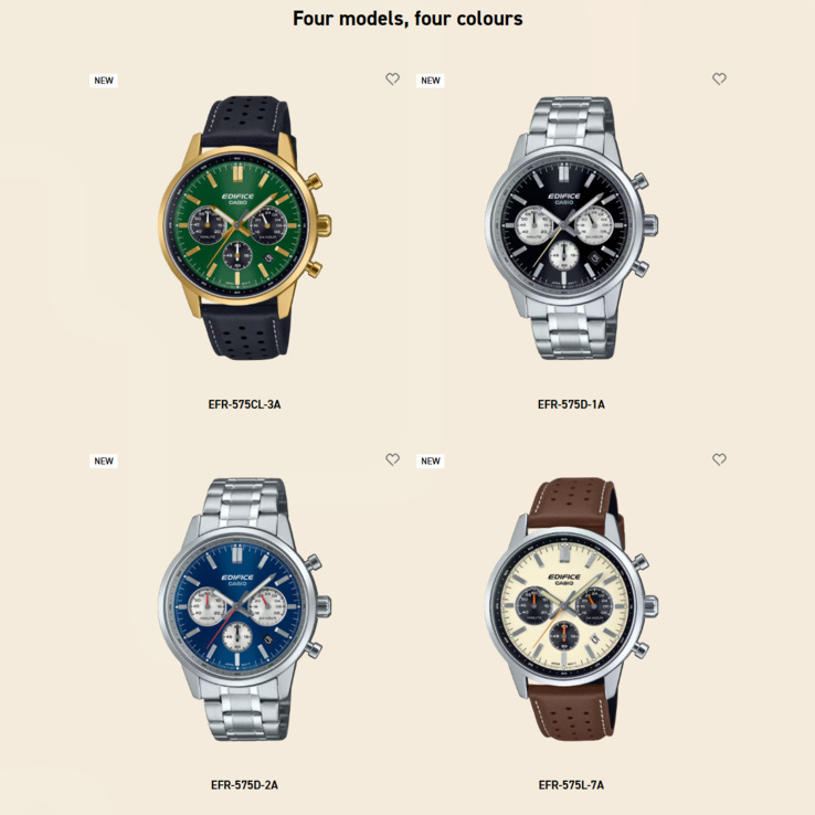 Orologio Casio Edifice EFR-575 Chrono Orologio Casio Edifice EFR-575 Chrono