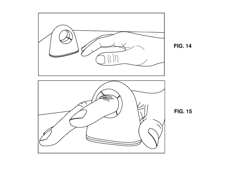 Schizzo di un gadget Fitbit compatto SKETCH del gadget Fitbit compatto per la misurazione della pressione sanguigna