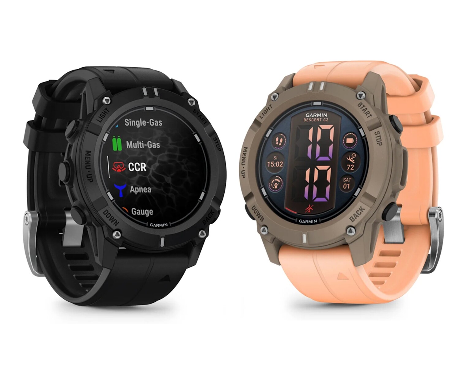 Garmin Descent G2, smartwatch con display AMOLED Garmin Descent G2, smartwatch con display AMOLED