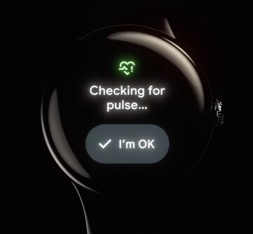 Immagine di Pixel Watch 3 con rilevamento dell'arresto del polso Immagine di Pixel Watch 3 con rilevamento dell'arresto del polso