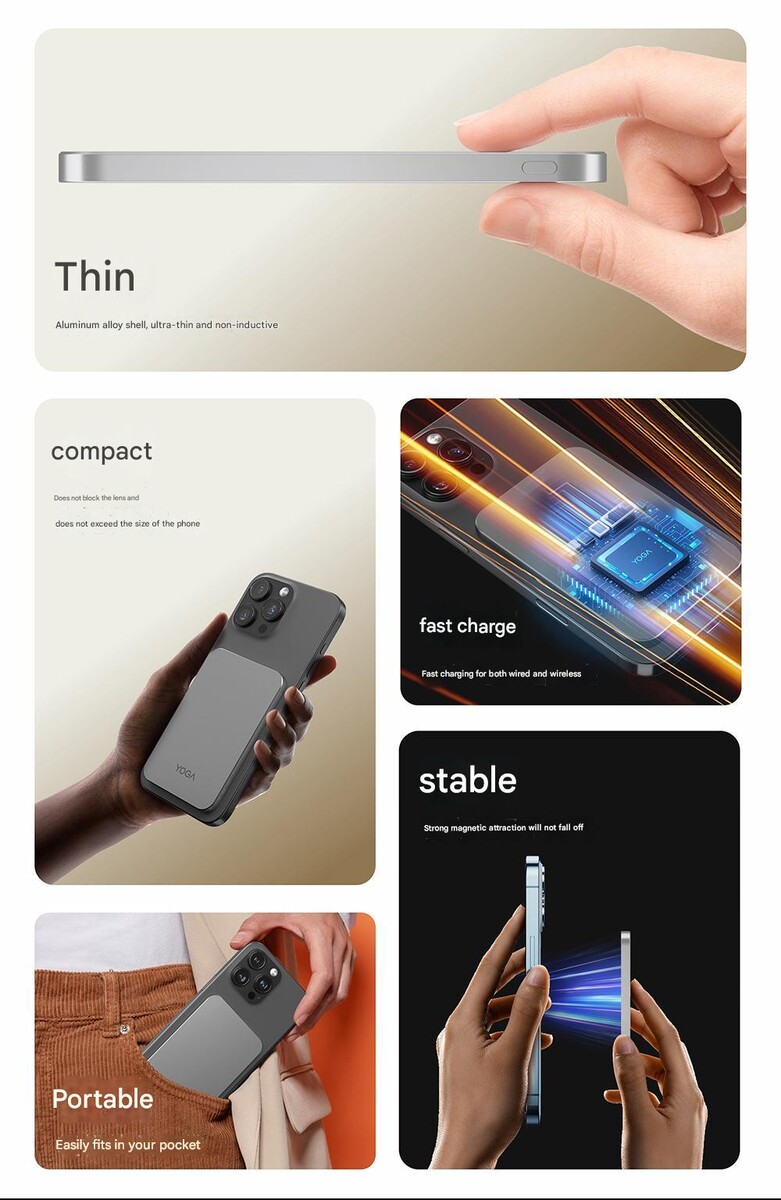 Principali caratteristiche dei Power Bank Lenovo Yoga Air Principali caratteristiche dei Power Bank Lenovo Yoga Air