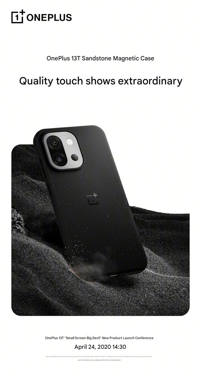 Confronto dimensionale di OnePlus 13T Confronto dimensionale di OnePlus 13T