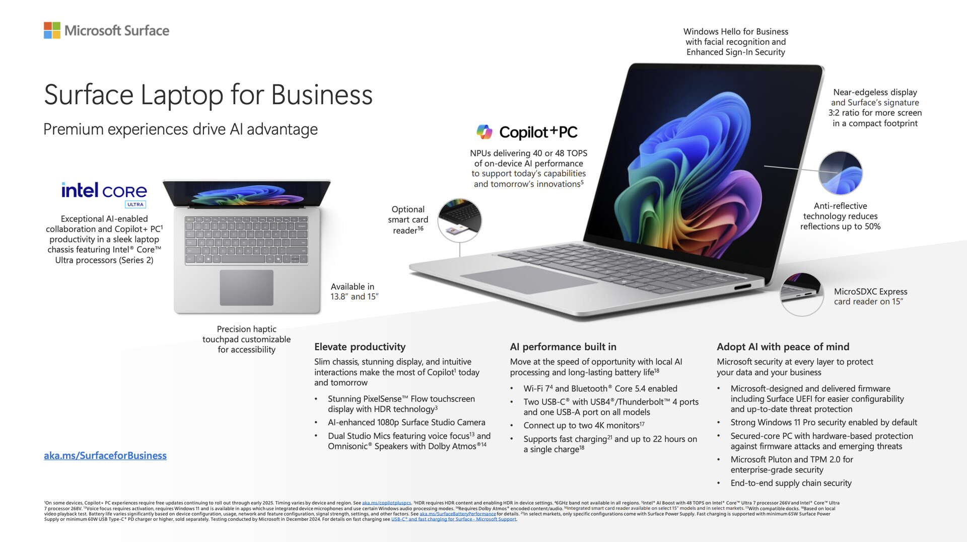 Surface Laptop 11, mostrato dal basso Surface Laptop 11, mostrato dal basso