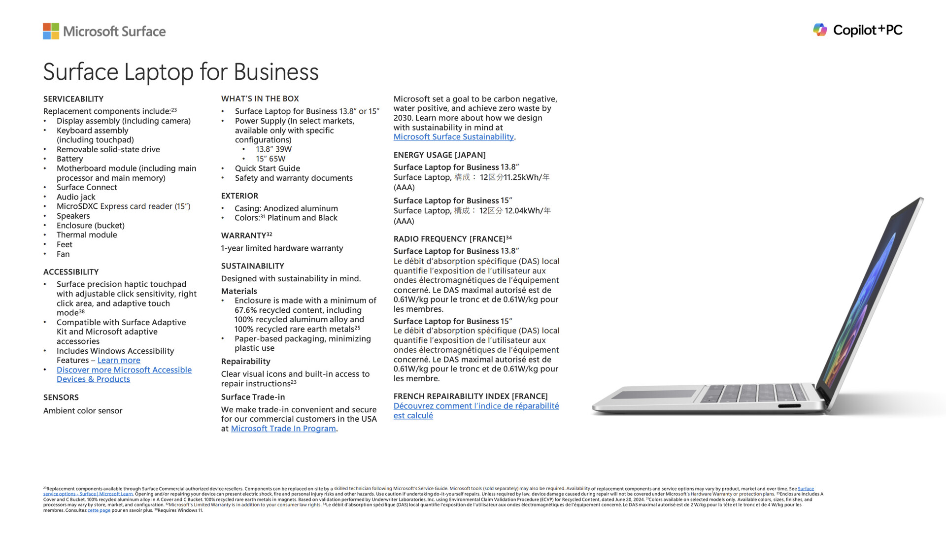 Terza vista del Surface Laptop 11 Terza vista del Surface Laptop 11