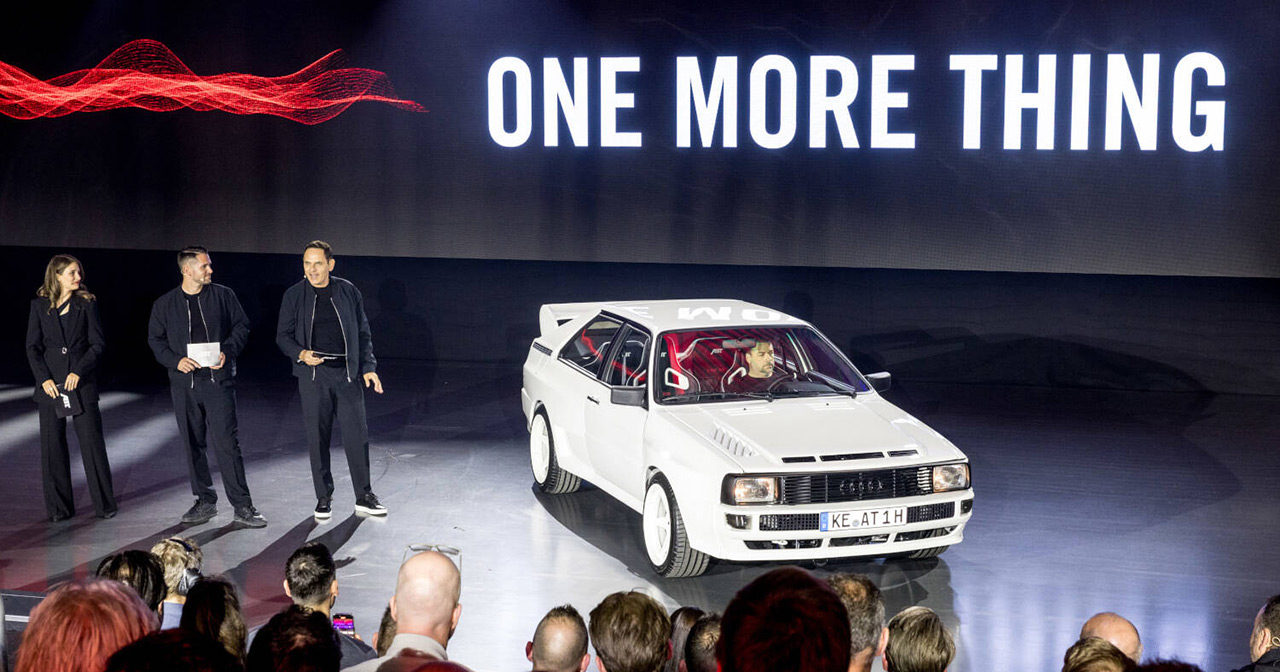 ABT Ur-Quattro alla mostra Friends of ABT