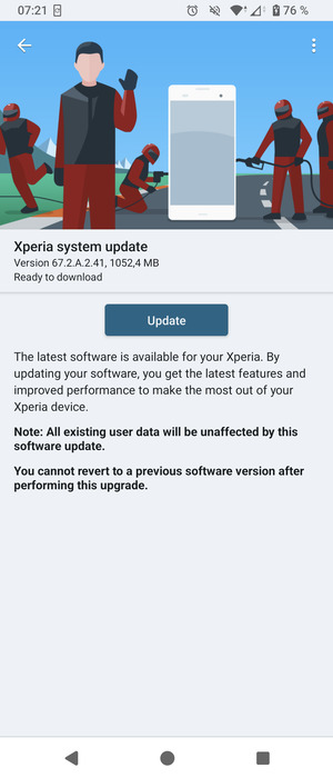 Aggiornamento Android 15, Sony Xperia 5 V. Illustrazione: Jolarpettai Aggiornamento Android 15 per Sony Xperia 5 V