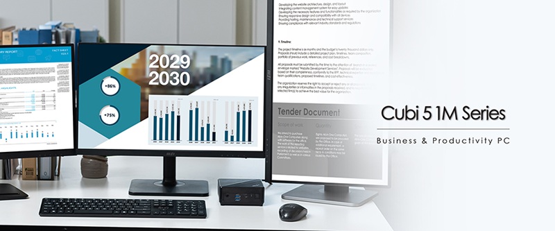 MSI Cubi 5 1M mini-computer