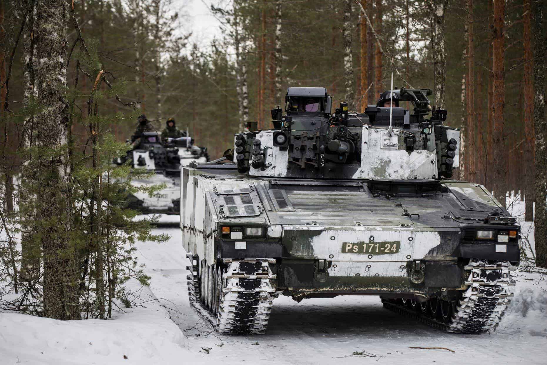 CV9030FIN VEICOLO DA COMBATTIMENTO DELLA FANTERIA. Illustrazione: Ministero della Difesa finlandese