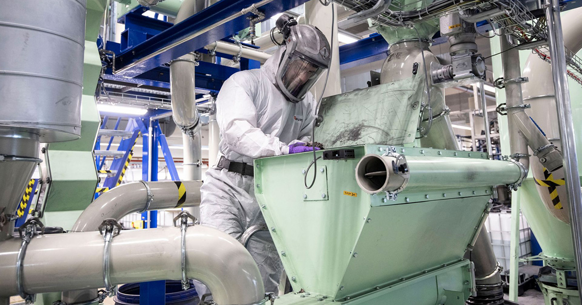 Riciclaggio delle batterie Porsche Processo di riciclaggio delle batterie Porsche