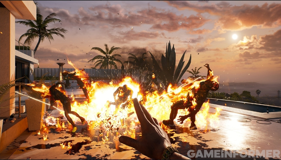 L'ultimo numero di Game Informer è dedicato al gioco d'azione zombie Dead Island 2. Vengono presentati molti screenshot del gioco, che uscirà nella primavera del 20232.-8 L'ultimo numero di Game Informer è dedicato al gioco d'azione zombie Dead Island 2. Vengono presentati molti screenshot del gioco, che uscirà nella primavera del 20232.-8