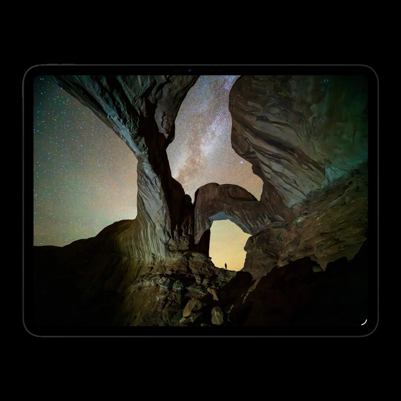 Vista posteriore dell'iPad Pro 2025