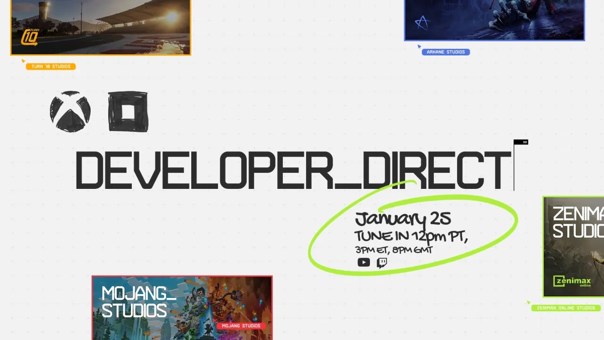 È ufficiale: Microsoft terrà una presentazione di gioco Developer_Direct il 25 gennaio. È ufficiale: Microsoft terrà una presentazione di gioco Developer_Direct il 25 gennaio.