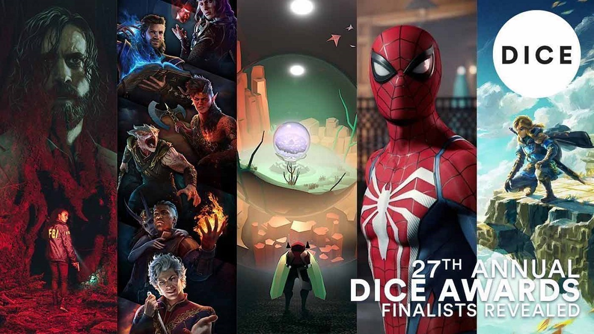 La giuria dei DICE Awards ha pubblicato l'elenco finale dei candidati ai migliori giochi del 2023 in 22 categorie.
