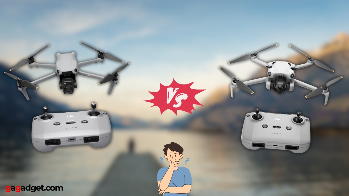 Air 3S versus Mini 4 Pro Air 3S versus Mini 4 Pro