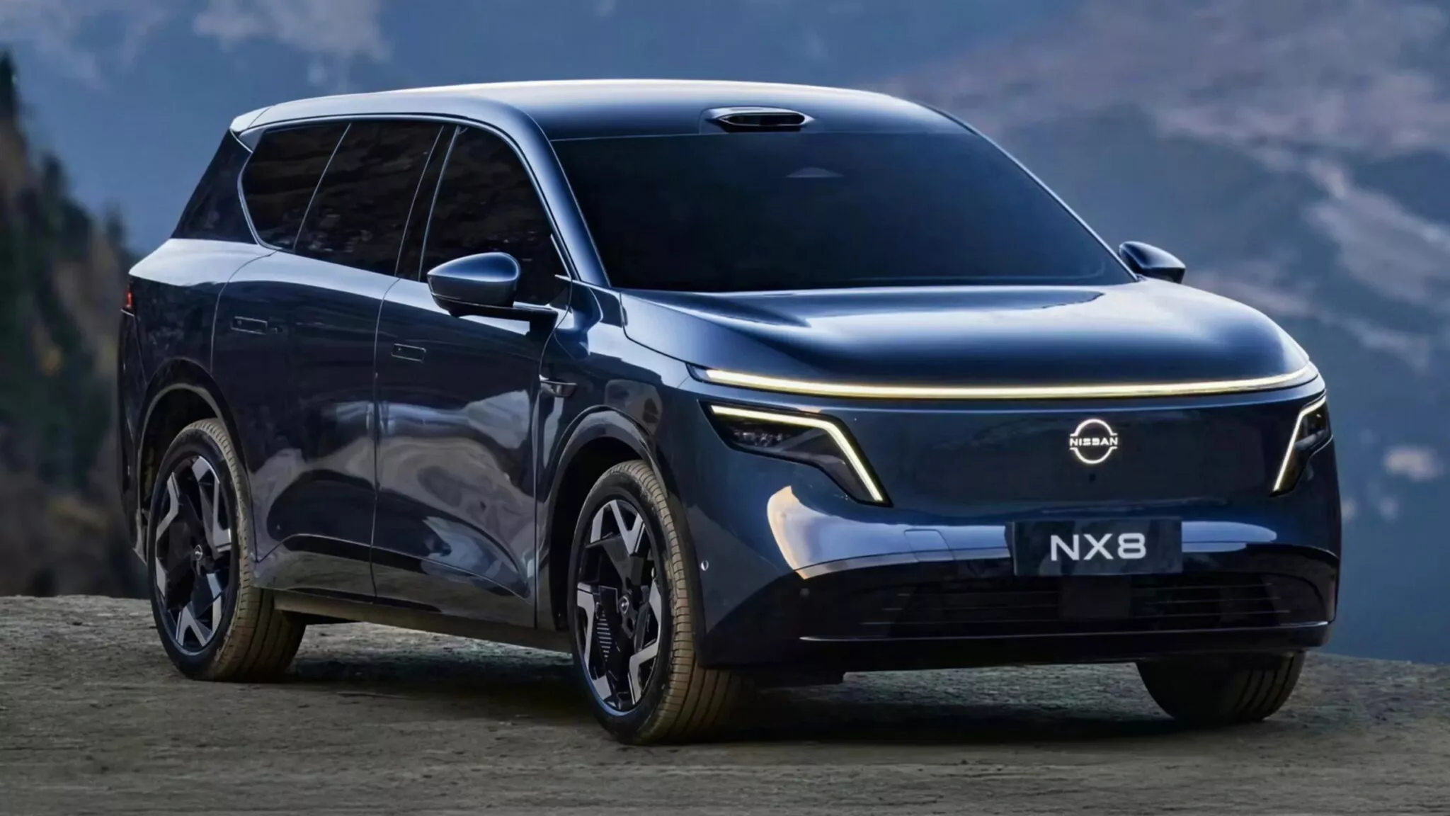Nissan NX8 in movimento