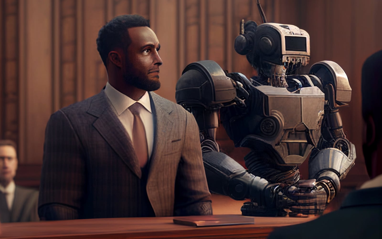 Un avvocato robot per consigliare l'imputato in un caso storico del tribunale