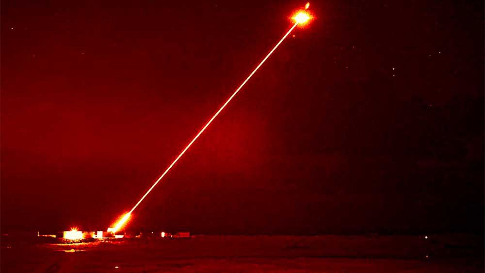 Arma laser britannica Dragonfire. Illustrazione del Ministero della Difesa britannico