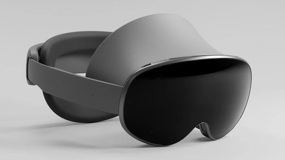 Rendering ufficiale dell'auricolare per la realtà virtuale di Samsung
