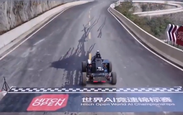 Tracciato di montagna per le gare IA