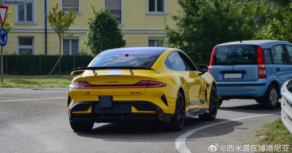 Xiaomi SU7 Ultra a Maranello