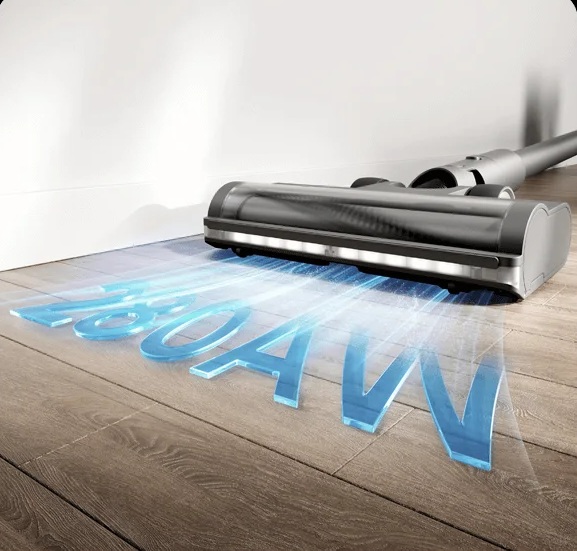 Dimostrazione delle capacità di aspirazione dell'aspirapolvere Xiaomi G30 Max