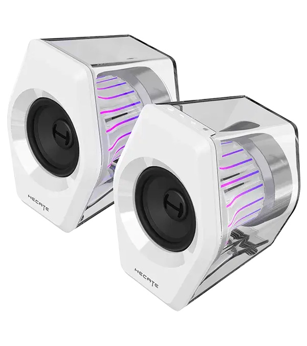 Altoparlanti G2000 Pro con involucro trasparente