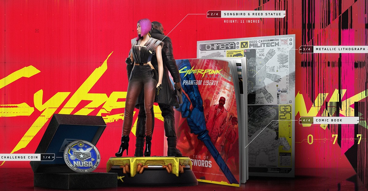 La Secret Agent Gear Collection è il sogno di tutti i fan! CD Projekt ha annunciato il pacchetto di espansione collezionabile Phantom Liberty per Cyberpunk 2077