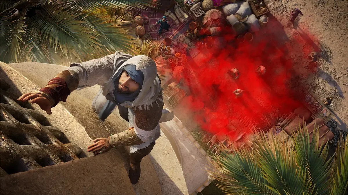 Oltre un milione di gattini accarezzati e 60 milioni di Salti della Fede: Ubisoft ha riassunto la prima settimana di uscita di Assassin's Creed Mirage