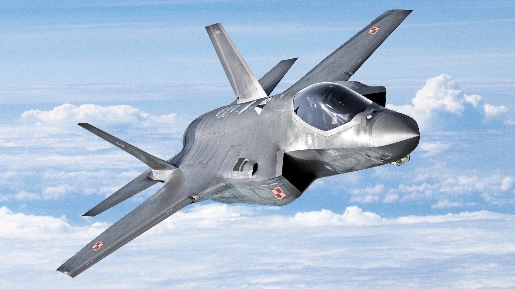 Il caccia F-35. Illustrazione: Lockheed Martin