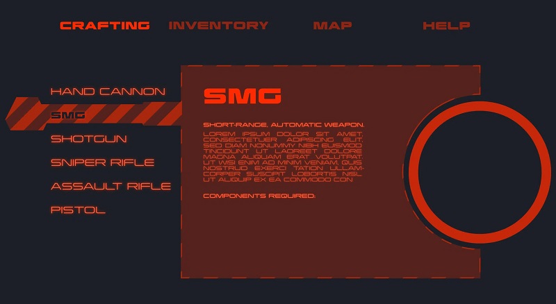 Screenshot dell'interfaccia del gioco non ancora annunciato di Bend Studio Screenshot dell'interfaccia del gioco non ancora annunciato di Bend Studio