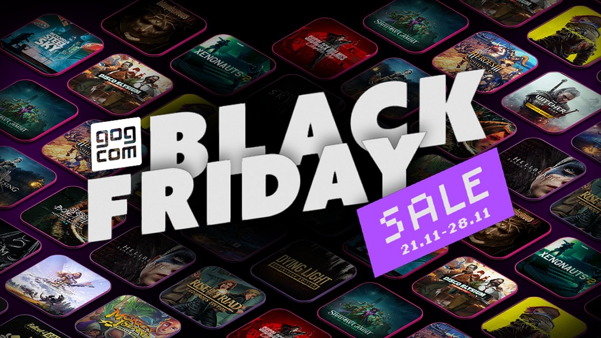 6000 giochi con sconti fino al 95% - Il Black Friday è iniziato su GOG 6000 giochi con sconti fino al 95% - Il Black Friday è iniziato su GOG