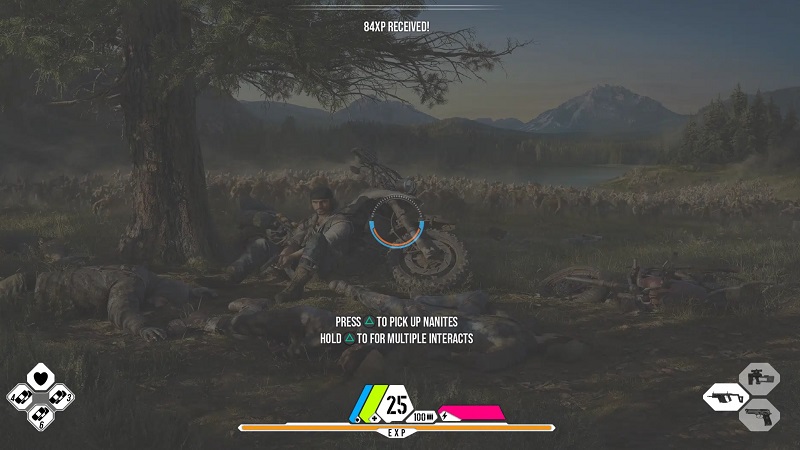Screenshot dell'interfaccia del gioco non ancora annunciato di Bend Studio Screenshot dell'interfaccia del gioco non ancora annunciato di Bend Studio