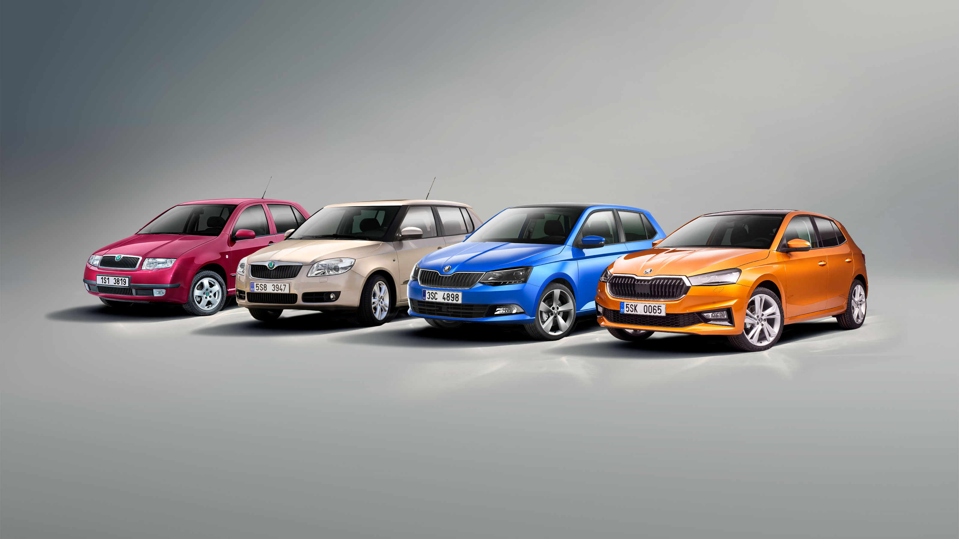 Tutte le generazioni della Skoda Fabia
