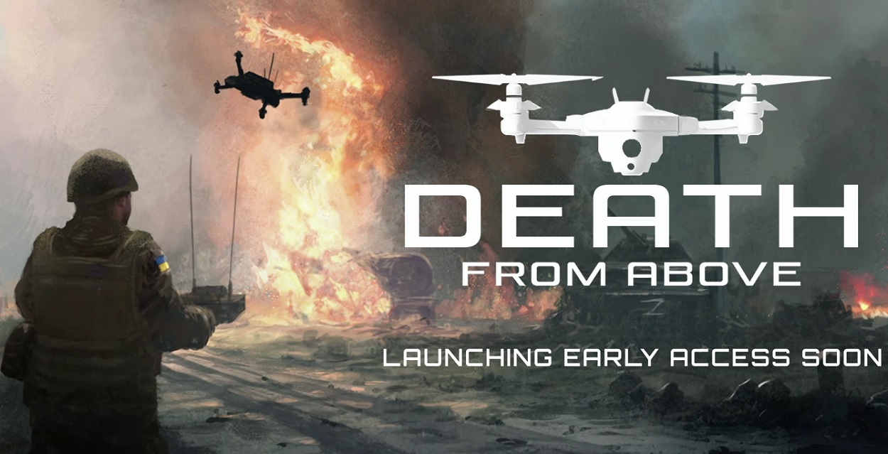 Drone ucraino contro l'esercito degli occupanti: su Kickstarter è stata lanciata una campagna di raccolta fondi per Death From Above. Una parte significativa dei profitti del gioco pubblicato andrà a sostegno dell'Ucraina. Drone ucraino contro l'esercito degli occupanti: su Kickstarter è stata lanciata una campagna di raccolta fondi per Death From Above. Una parte significativa dei profitti del gioco pubblicato andrà a sostegno dell'Ucraina.