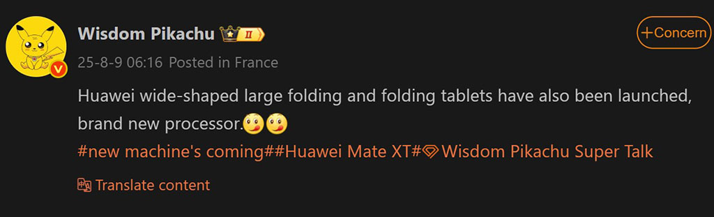 Tablet pieghevole Huawei Tablet pieghevole Huawei