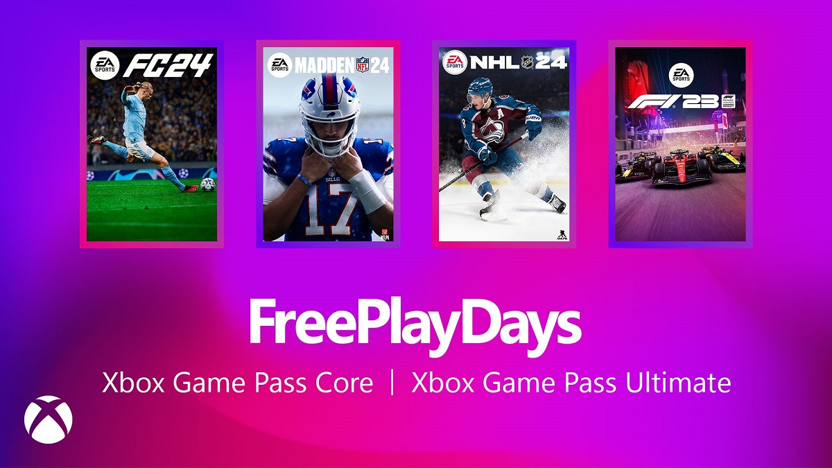 Sette simulatori sportivi di Electronic Arts ospitano weekend gratuiti per gli abbonati a Xbox Game Pass Core e Ultimat