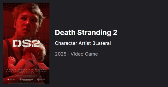 Death Stranding 2 uscirà nel 2025 - dice la pagina di uno degli artisti del progetto-2 Death Stranding 2 uscirà nel 2025 - dice la pagina di uno degli artisti del progetto-2