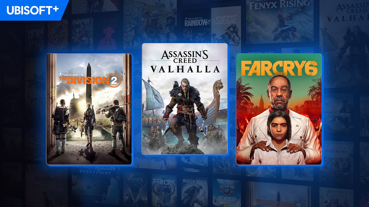 Ubisoft+ è ora disponibile sulle console Xbox One e Xbox Series. Per soli 15 dollari al mese, i giocatori riceveranno 65 giochi dal catalogo dell'editore francese. Ubisoft+ è ora disponibile sulle console Xbox One e Xbox Series. Per soli 15 dollari al mese, i giocatori riceveranno 65 giochi dal catalogo dell'editore francese.