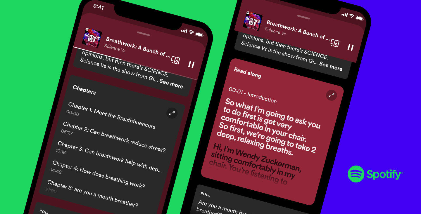 Spotify ha iniziato ad aggiungere trascrizioni autogenerate ai podcast Spotify ha iniziato ad aggiungere trascrizioni autogenerate ai podcast