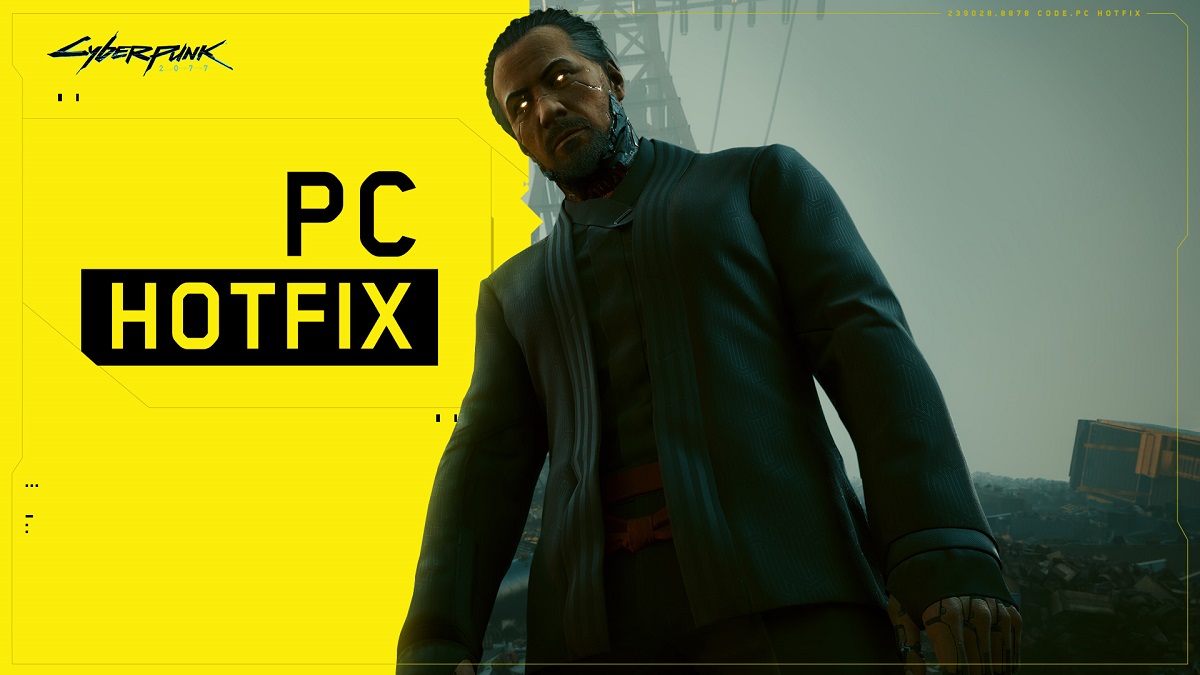 Gli sviluppatori di Cyberpunk 2077 hanno rilasciato un importante aggiornamento per la versione PC del gioco. Due bug critici risolti Gli sviluppatori di Cyberpunk 2077 hanno rilasciato un importante aggiornamento per la versione PC del gioco. Due bug critici risolti