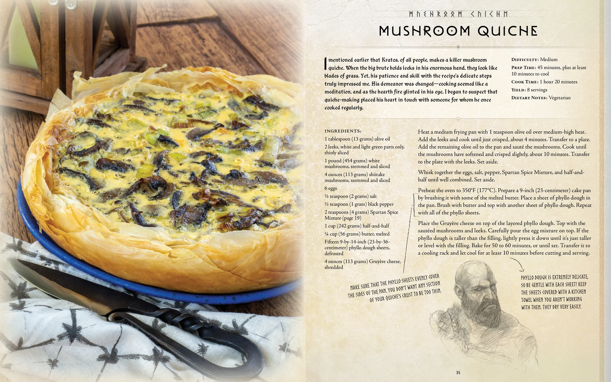 Cotoletta in stile scandinavo: Insight Editions presenta il libro di cucina di God of War Ragnarok-2 Cotoletta in stile scandinavo: Insight Editions presenta il libro di cucina di God of War Ragnarok-2