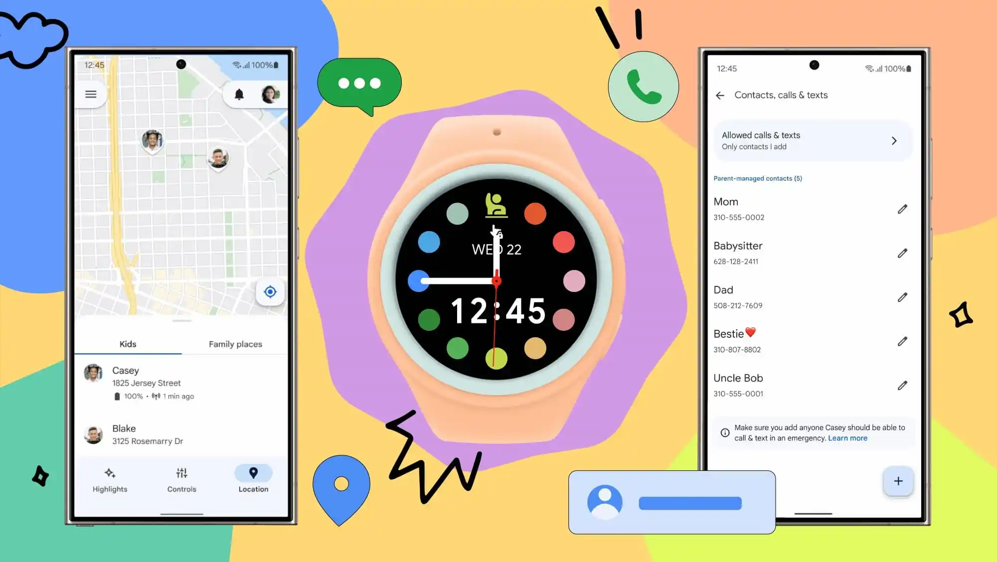 Galaxy Watch per bambini Family Link 3 Galaxy Watch per bambini Family Link 3