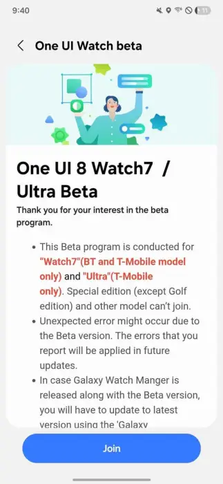 Galaxy Watch Wear OS 6 beta how to 2