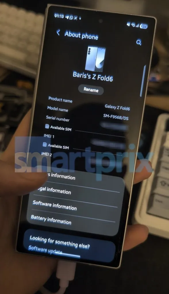 Galaxy Z Fold 6 con nuove funzionalità